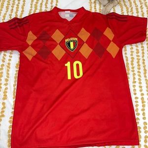 Kids Hazard Team Belgium Soccer Jersey